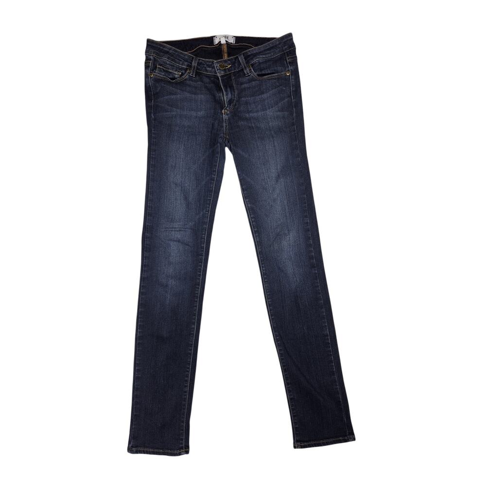 Paige Skyline Skinny Dark Wash Denim Jeans Women Size 27
